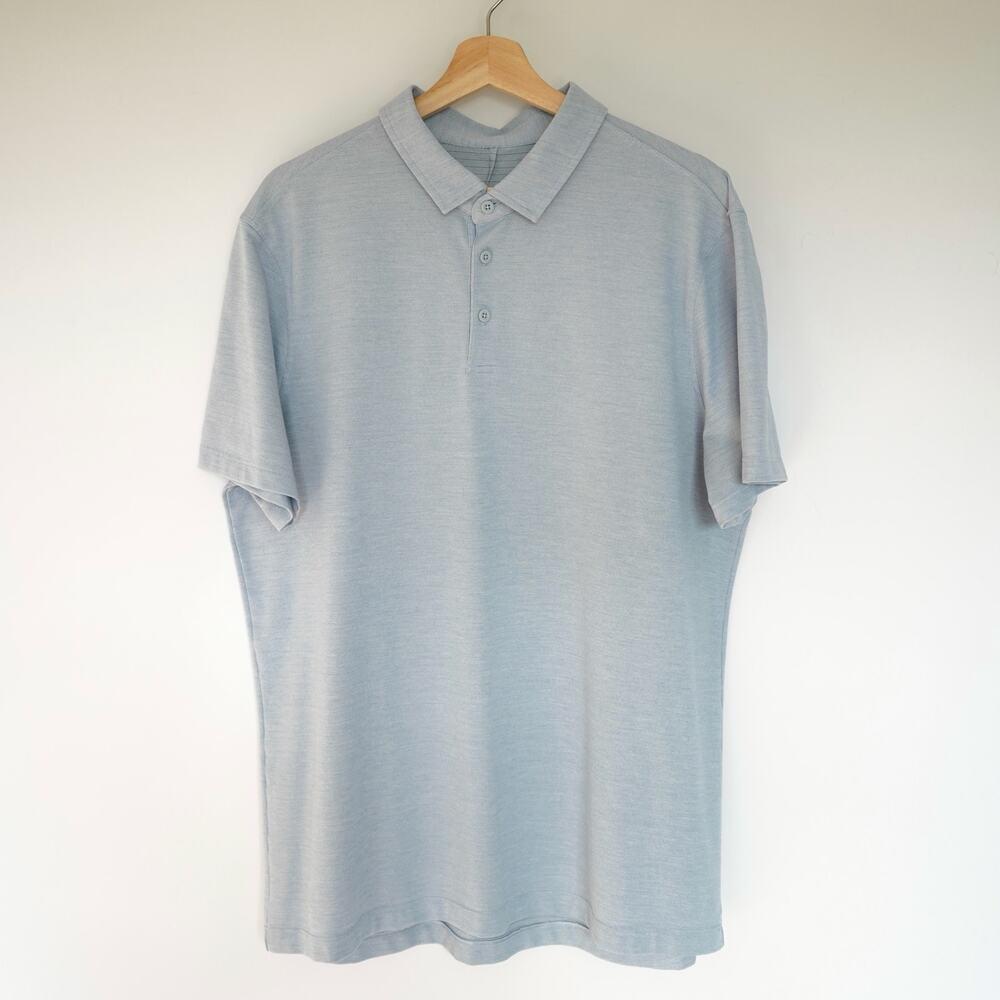 Lululemon Evolution Short Sleeve Polo Shirt *Pique XL